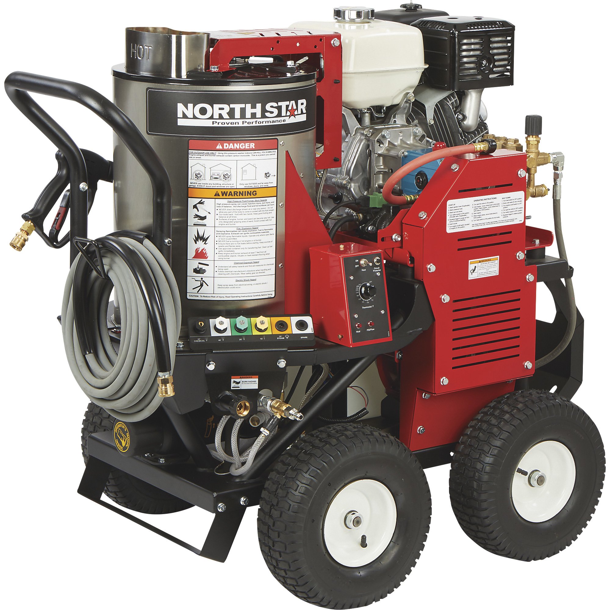 Gas-Hot Water Pressure Washers